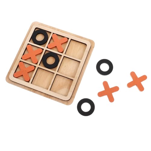 KONTONTY Holzbrettspiel Für Kinder Montessori-Spielzeug Blöcke Klassisches Familienspiel Lernmaterialien Strategisches Denken von KONTONTY