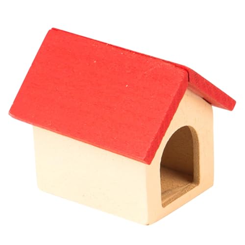 KONTONTY Hundehütte für Puppenhaus Niedliches Zwingermodell aus Hochwertigem Material für Inspiriert Kreativität und Fantasie Vielseitig Einsetzbar KONTONTY Hundehütte für Puppenhaus Niedliches Zwingermodell aus Hochwertigem Material für Inspiriert Kreativität und Fantasie Vielseitig Einsetzbar von KONTONTY