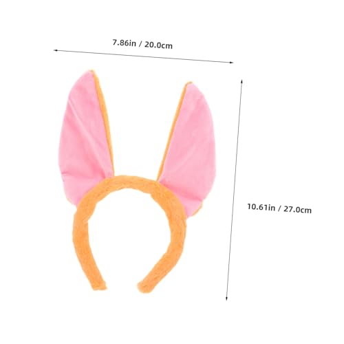 KONTONTY Hundeohren Haarreif aus Weichem Material Bequemes Stirnband für Mädchen Vielseitiges Welpen Kostüm Zubehör für Halloween Partys Karneval und Cosplay KONTONTY Hundeohren Haarreif aus Weichem Material Bequemes Stirnband für Mädchen Vielseitiges Welpen Kostüm Zubehör für Halloween Partys Karneval und Cosplay von KONTONTY