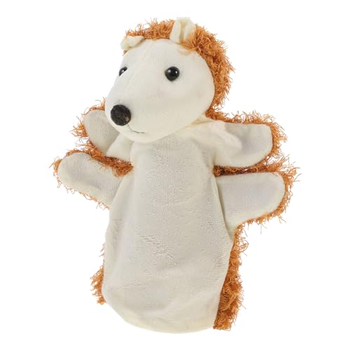 KONTONTY Handpuppe Für Kleinkinder 1-3 Plüschtierpuppendesign Geschichtenerzählspielzeug von KONTONTY