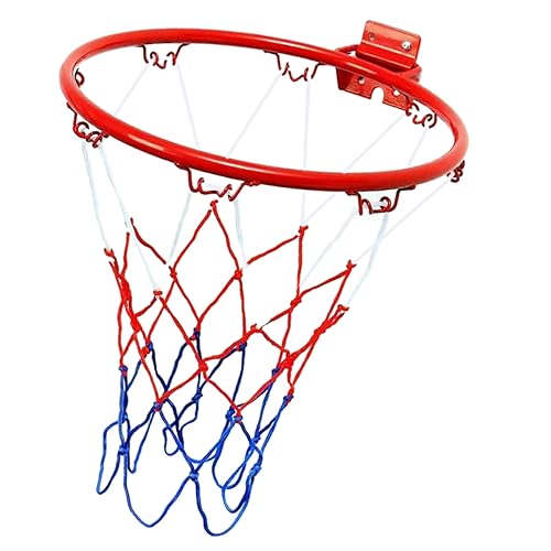 KONTONTY Basketballkörbe Und Mädchen-basketballständer 1 Set 32 cm Stahlrahmen Für Jungen Und Mädchen von KONTONTY