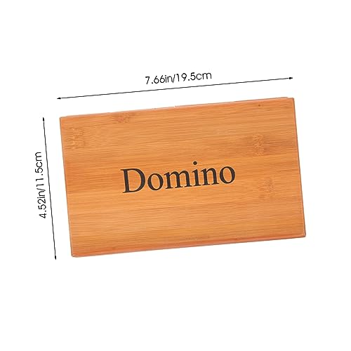 KONTONTY Interaktives Domino aus Nachhaltigem Bambus mit Antikem Design Vielseitig als Bauklötze und Familienspiel Fördert Kreativität und Hand Auge Koordination für Drinnen und Draußen KONTONTY Interaktives Domino aus Nachhaltigem Bambus mit Antikem Design Vielseitig als Bauklötze und Familienspiel Fördert Kreativität und Hand Auge Koordination für Drinnen und Draußen von KONTONTY