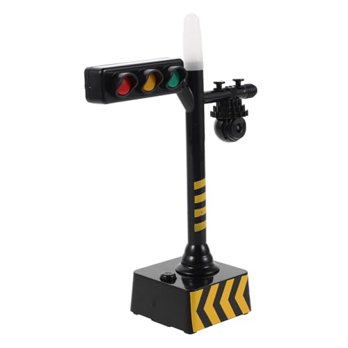 KONTONTY Interaktives Verkehrsampelspielzeug für Realistischen Licht Soundeffekten Simuliertes Modell Verkehrssicherheit und Frühkindlichen Bildung Geeignet für Zuhause und Schule von KONTONTY