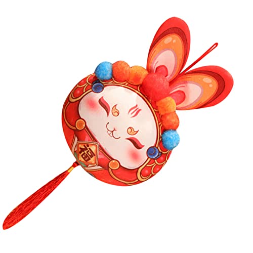 KONTONTY Plüschkaninchen Jahr des Hasen Spielzeug Plüschhase Maskottchen Kuscheltier Festliche Frühlingsdekoration Für Zuhause KONTONTY Plüschkaninchen Jahr des Hasen Spielzeug Plüschhase Maskottchen Kuscheltier Festliche Frühlingsdekoration Für Zuhause von KONTONTY