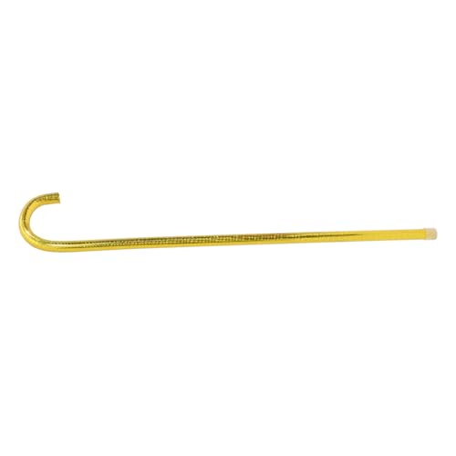 KONTONTY Jazz Tanzstock Cosplay Requisite Gold Robust Bühnenauftritt Halloween Party Karneval Zubehör von KONTONTY