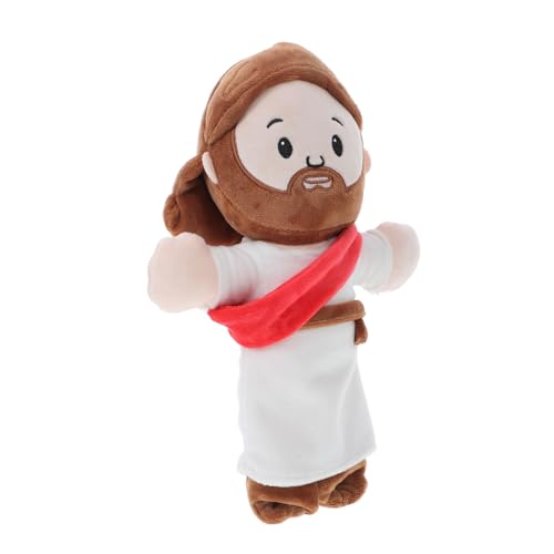KONTONTY Jesus Plüschpuppe Kuscheltier für Religiöses für Jungen und Mädchen Weiches Jesus für Geburtstage und Feiertage Beruhigendes Plüschtier KONTONTY Jesus Plüschpuppe Kuscheltier für Religiöses für Jungen und Mädchen Weiches Jesus für Geburtstage und Feiertage Beruhigendes Plüschtier von KONTONTY