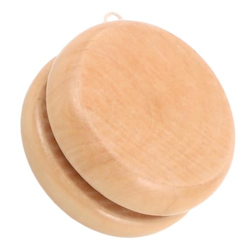 KONTONTY Jo-Jo- für Spaß für kleines - Anfänger-Yoyo aus Holz Neuheit Toys Anfänger für Erwachsene jo jos hölzern Light Brown KONTONTY Jo-Jo- für Spaß für kleines - Anfänger-Yoyo aus Holz Neuheit Toys Anfänger für Erwachsene jo jos hölzern Light Brown von KONTONTY