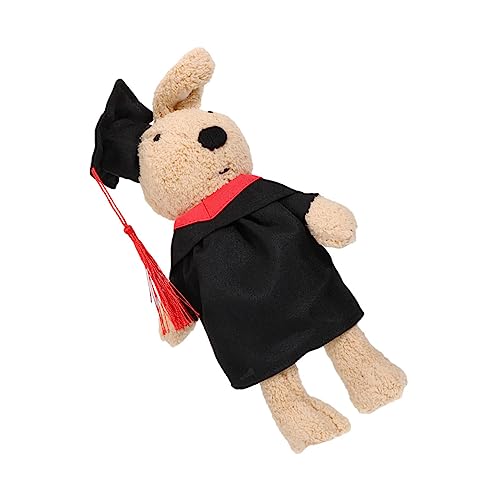 KONTONTY Kaninchenpuppe Kleinkindgeschenke Babygeschenke Babypuppen Kindergeschenke Plüschhase Kinderspielzeug Babypuppen Für Kleinkinder Kindergeschenke Für Babys Hase Stoffpuppe Brauner von KONTONTY