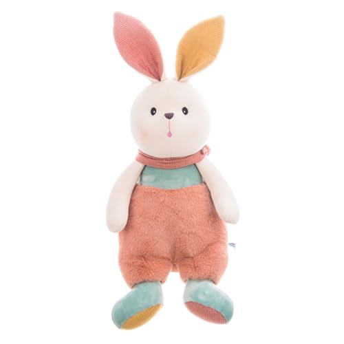 KONTONTY Kaninchenpuppenspielzeug ausgestopftes Kaninchen Hase gefüllte Puppe für kinderspielzeug Häschen-Plüschpuppen- Hasen-Stofftier PP Baumwolle von KONTONTY