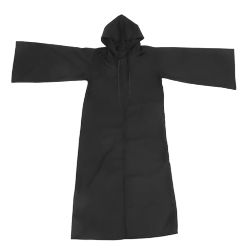 KONTONTY Kap Kap Halloween-Cosplay-Stütze Dekoration Teufel mit Kapuze Halloweenkostüm Größe Party-Cosplay-Mantel Performance-Umhang- Cosplay-Umhang Polyester Black von KONTONTY