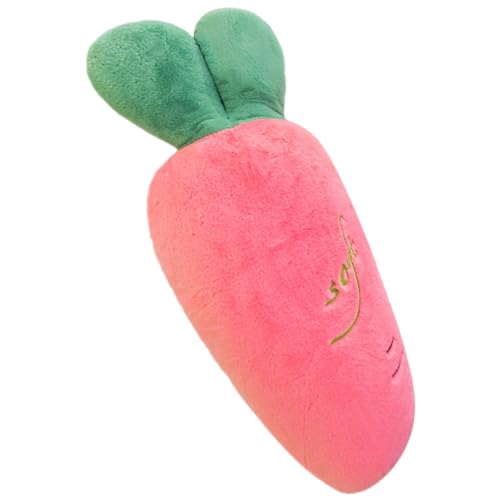 KONTONTY Karottenkissen Kissen in Karottenform süßes Karottenspielzeug Karottendekor gefülltes Karottenspielzeug Karottenprop Cartoon-Karotte Karottenspielzeug aus Stoff PP Baumwolle Rosa KONTONTY Karottenkissen Kissen in Karottenform süßes Karottenspielzeug Karottendekor gefülltes Karottenspielzeug Karottenprop Cartoon-Karotte Karottenspielzeug aus Stoff PP Baumwolle Rosa von KONTONTY
