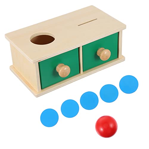KONTONTY Kasten Münz Box Für Frühe Bildung Für Jungen 1 Jahr Altes Formensortierspielzeug Für Kleinkinder 1-3 Für 2 Jährige Mädchen Für Babys Holz KONTONTY Kasten Münz Box Für Frühe Bildung Für Jungen 1 Jahr Altes Formensortierspielzeug Für Kleinkinder 1-3 Für 2 Jährige Mädchen Für Babys Holz von KONTONTY