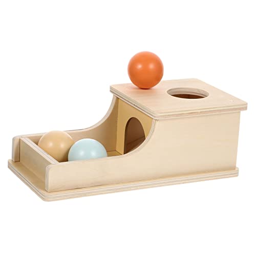 KONTONTY Kinder Lernspielzeug Aus Holz Motorikspielzeug Für Kleinkinder Von 1-3 Jahren Pädagogisches Intellektuelles Spielzeug von KONTONTY