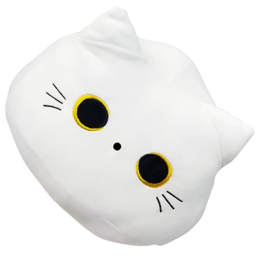 KONTONTY Katzenkissen Kawaii -Kissen süße Kissen süße Wurfkissen Katze plüschtiere Kawaii Kissen Kissendekoration Cartoon-Katze-Kissen- PP Baumwolle Weiß KONTONTY Katzenkissen Kawaii -Kissen süße Kissen süße Wurfkissen Katze plüschtiere Kawaii Kissen Kissendekoration Cartoon-Katze-Kissen- PP Baumwolle Weiß von KONTONTY