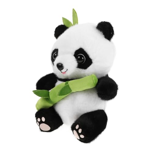 KONTONTY Kawaii Panda Plüschspielzeug Niedliches Kuscheltier mit Lebensechten Details für Wohnwagen und Wohnungsdekoration Perfektes Sammlerstück für von KONTONTY
