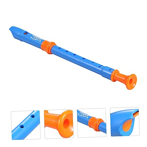 KONTONTY Kinderflötenspielzeug für Blasinstrumente Flöte Blasinstrument Musikspielzeug Arten Flöte Musikinstrument Musiklernspielzeug Plastik Orange KONTONTY Kinderflötenspielzeug für Blasinstrumente Flöte Blasinstrument Musikspielzeug Arten Flöte Musikinstrument Musiklernspielzeug Plastik Orange von KONTONTY