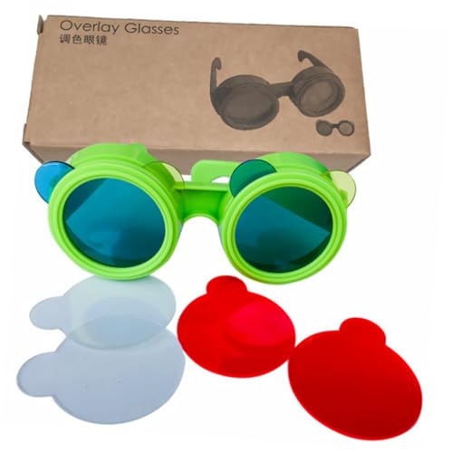 KONTONTY Kindergarten Experimentierset Farbbrillen Teilig mit Rot Gelb Blau Linsen und Kindgerechtes Lernspielzeug für Farbmischung und Entdeckung Buntem Brillenrahmen Zufällige Farbe KONTONTY Kindergarten Experimentierset Farbbrillen Teilig mit Rot Gelb Blau Linsen und Kindgerechtes Lernspielzeug für Farbmischung und Entdeckung Buntem Brillenrahmen Zufällige Farbe von KONTONTY