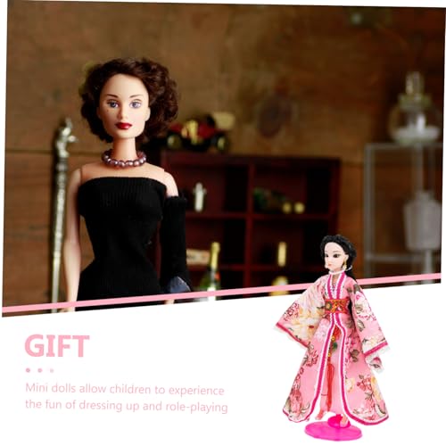 KONTONTY Kinderpuppe mit Traditioneller Hanfu Kleidung Kleine Antike Chinesische Stoffpuppe Liebevoll Gestaltet Pädagogisches für Fördert Kulturverständnis und Fantasie KONTONTY Kinderpuppe mit Traditioneller Hanfu Kleidung Kleine Antike Chinesische Stoffpuppe Liebevoll Gestaltet Pädagogisches für Fördert Kulturverständnis und Fantasie von KONTONTY