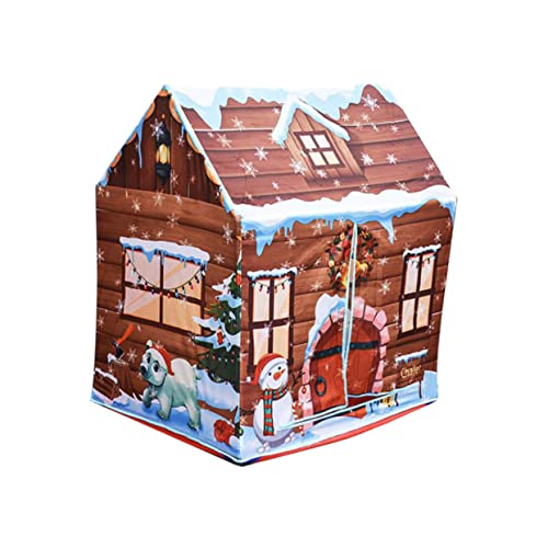KONTONTY Kinderzelt Spielzelt für Faltbares und Tragbares Spielhaus für Drinnen und Draußen Braunes Design für Kreative Spiele und Fantasie für Zuhause Garten und Parks KONTONTY Kinderzelt Spielzelt für Faltbares und Tragbares Spielhaus für Drinnen und Draußen Braunes Design für Kreative Spiele und Fantasie für Zuhause Garten und Parks von KONTONTY