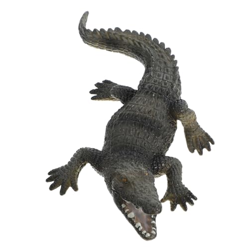 KONTONTY Klassisches Krokodil Modellspielzeug Realistische Simulation Eines Krokodils Aus Perfekte Dekoration Für Kinderzimmer Ideal Für Lern Und Spielzwecke Geeignet Ab 3 von KONTONTY