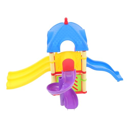 KONTONTY Klein Spielplatz Modell DIY Modell für Puppenhaus Dekoration für Kinderzimmer Leicht und Praktisch Fördert durch Farbenfrohes Design KONTONTY Klein Spielplatz Modell DIY Modell für Puppenhaus Dekoration für Kinderzimmer Leicht und Praktisch Fördert durch Farbenfrohes Design von KONTONTY