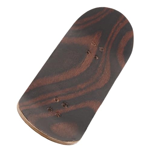 KONTONTY Kleines Holz Finger Skateboard Deck DIY Ersatzteil für Fingerboards Lagiges Farbiges Design Einfach zu Montieren für Skateboard Enthusiasten von KONTONTY