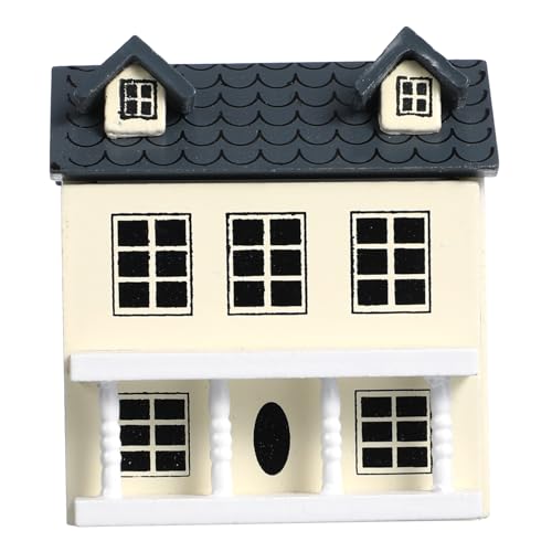 KONTONTY Kleines Modell Niedliches Miniaturhaus für Mikro Landschaftsdekoration Zubehör für Puppenhäuser Tischdekoration und Kreative DIY Projekte KONTONTY Kleines Modell Niedliches Miniaturhaus für Mikro Landschaftsdekoration Zubehör für Puppenhäuser Tischdekoration und Kreative DIY Projekte von KONTONTY