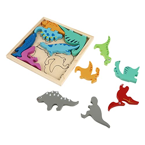 KONTONTY Kleinkindspielzeug Dinosaurier- für Mädchen Lernen Kognitiver Entwicklungsspielzeug Lernen Kinderpuzzle Kinderrätsel Holz KONTONTY Kleinkindspielzeug Dinosaurier- für Mädchen Lernen Kognitiver Entwicklungsspielzeug Lernen Kinderpuzzle Kinderrätsel Holz von KONTONTY