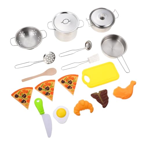 KONTONTY Pädagogisches Kinder Spielset Küche Spielzeug Jungen Mädchen Kochen Spielzeug Kit Realistische von KONTONTY
