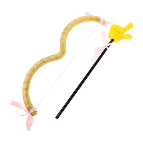 KONTONTY Kostüm-Requisiten zum Valentinstag Pfeile Valentinstag-Kostüm -Halloween-Kostüm Neugeborene kostüm stütze Halloween- -Kostüm -Accessoires für Frauen Plastik Gelb KONTONTY Kostüm-Requisiten zum Valentinstag Pfeile Valentinstag-Kostüm -Halloween-Kostüm Neugeborene kostüm stütze Halloween- -Kostüm -Accessoires für Frauen Plastik Gelb von KONTONTY