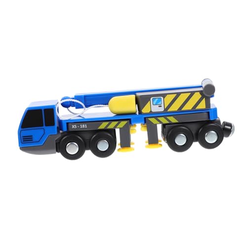 KONTONTY Kranwagen Miniature Engineering Truck aus Leichtem Kunststoff für Kinderhände Fördert Handmuskulatur und Lernspaß Perfektes zu Feiertagen von KONTONTY