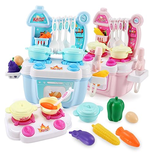 KONTONTY Mini-küchenset Spielzeug Kochspielzeug Für Kinder Küchenherd Spielzeugküche Spielset Küchenspielsets Zubehör Kleinkindküche Spielset KONTONTY Mini-küchenset Spielzeug Kochspielzeug Für Kinder Küchenherd Spielzeugküche Spielset Küchenspielsets Zubehör Kleinkindküche Spielset von KONTONTY