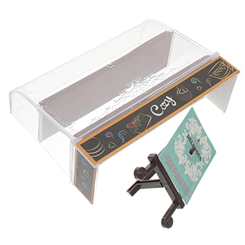 KONTONTY Kuchenregal für Puppenhaus Dekoratives Mini Bakery Cabinet Verspielte Miniature für Kreative Szenen und Fotografie Robustes und Sicheres Material für Langlebige Nutzung KONTONTY Kuchenregal für Puppenhaus Dekoratives Mini Bakery Cabinet Verspielte Miniature für Kreative Szenen und Fotografie Robustes und Sicheres Material für Langlebige Nutzung von KONTONTY