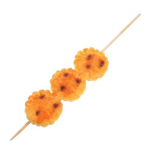 KONTONTY Künstliche Grillspieße für Rollenspiele Realistische Miniaturrequisiten Pflegeleicht und Kinderfreundlich für Kreative Aktivitäten und Fotografie KONTONTY Künstliche Grillspieße für Rollenspiele Realistische Miniaturrequisiten Pflegeleicht und Kinderfreundlich für Kreative Aktivitäten und Fotografie von KONTONTY