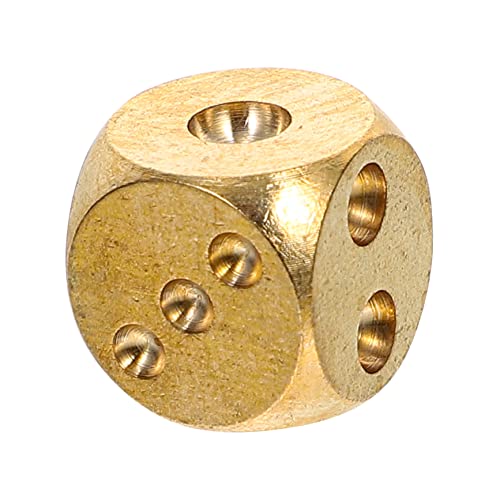KONTONTY Kupferwürfel Lernen Würfel Party Spielnacht Würfeln beibringen für kleine Spielwürfel Golden KONTONTY Kupferwürfel Lernen Würfel Party Spielnacht Würfeln beibringen für kleine Spielwürfel Golden von KONTONTY