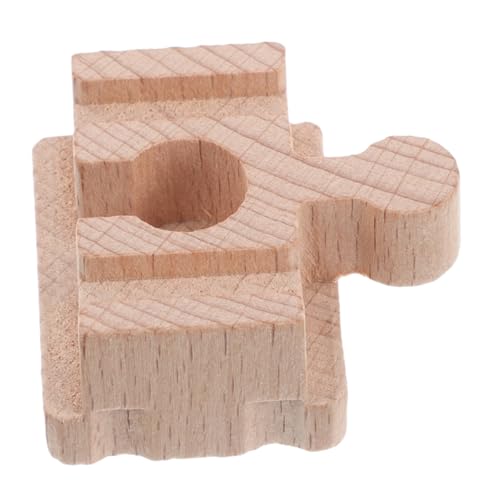 KONTONTY Kurzer Gerader Holzschienen Zubehör Montessori für Kreative BAU und Erweiterungsmöglichkeiten Kompatibel mit Holzspielzeug Zugsets Fördert Fantasie und Räumliches KONTONTY Kurzer Gerader Holzschienen Zubehör Montessori für Kreative BAU und Erweiterungsmöglichkeiten Kompatibel mit Holzspielzeug Zugsets Fördert Fantasie und Räumliches von KONTONTY