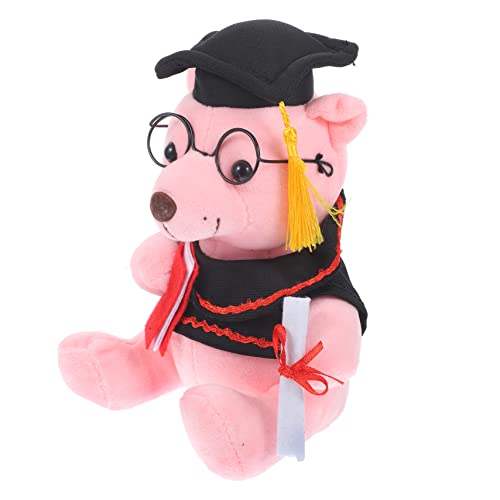 KONTONTY Kuschelbarer Doktorbär Weiches Plüschtier mit Absolventenmütze und für Dekorative Figur für Kinderzimmer und Büro Perfektes für Jungen KONTONTY Kuschelbarer Doktorbär Weiches Plüschtier mit Absolventenmütze und für Dekorative Figur für Kinderzimmer und Büro Perfektes für Jungen von KONTONTY