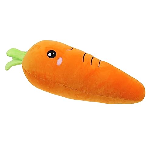 KONTONTY Kuschelige Karottenpuppe aus Plüsch Lustiges Karotten mit Strahlendem Cartoon Design Dekoration und Geschenkidee für Ostern KONTONTY Kuschelige Karottenpuppe aus Plüsch Lustiges Karotten mit Strahlendem Cartoon Design Dekoration und Geschenkidee für Ostern von KONTONTY