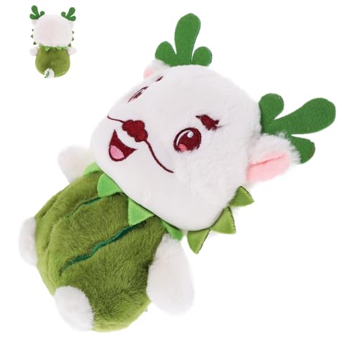 KONTONTY Kuscheliges Kleines Drachenplüschtier Vielseitige Dekorative Obst-drachenpuppe Waschbar Sanft und Robust Süßes Kissen und Sammlerfigur für Kinderzimmer und Schreibtisch KONTONTY Kuscheliges Kleines Drachenplüschtier Vielseitige Dekorative Obst-drachenpuppe Waschbar Sanft und Robust Süßes Kissen und Sammlerfigur für Kinderzimmer und Schreibtisch von KONTONTY