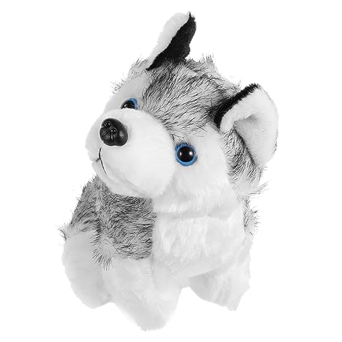 KONTONTY Kuscheltier Hund Weiches Plüschspielzeug für Realistisch für Schlafzimmer Wohnzimmer und Spielplatz Perfektes für Welpen KONTONTY Kuscheltier Hund Weiches Plüschspielzeug für Realistisch für Schlafzimmer Wohnzimmer und Spielplatz Perfektes für Welpen von KONTONTY