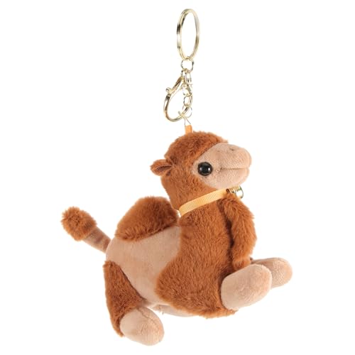 KONTONTY Kuscheltier Kamel Weiches Plüschtier für Niedliches Stofftier für Rucksack und Schlüsselanhänger oder Dekoration für Zuhause KONTONTY Kuscheltier Kamel Weiches Plüschtier für Niedliches Stofftier für Rucksack und Schlüsselanhänger oder Dekoration für Zuhause von KONTONTY