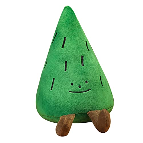 KONTONTY Kuscheltier Kissen Tannenbaum Weiches Plüschkissen für Kinderzimmer Dekoration für Jungen und Vielseitig Sofakissen oder Simulation von Tannenbaum Design KONTONTY Kuscheltier Kissen Tannenbaum Weiches Plüschkissen für Kinderzimmer Dekoration für Jungen und Vielseitig Sofakissen oder Simulation von Tannenbaum Design von KONTONTY