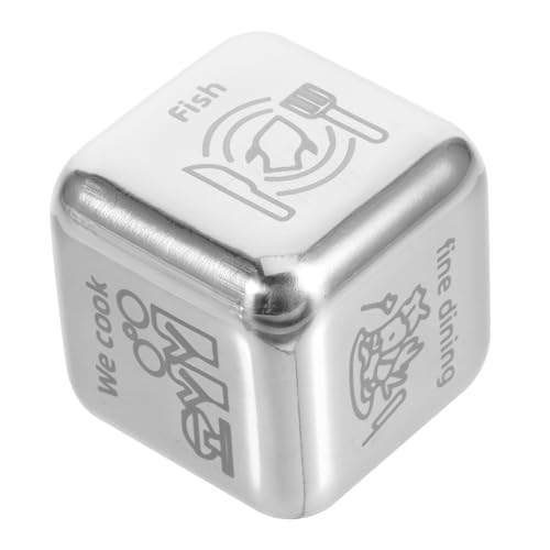 KONTONTY Jubiläumsgeschenk Für: Essensentscheidung Abendessen-entscheidungsspiel Einzigartiges Metall Stilvoller Spaß von KONTONTY
