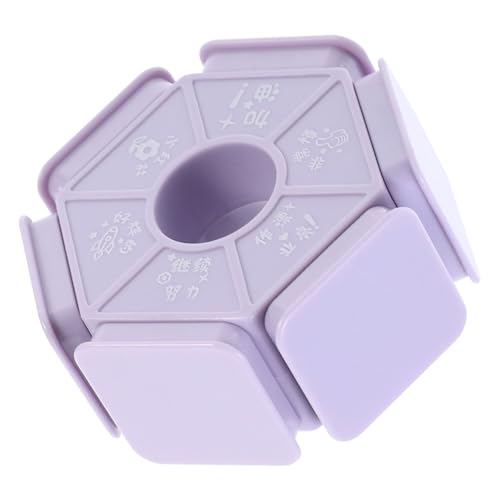 KONTONTY Lehrer Kommentar Stempel Sechsseitiger Kinderstempel mit Kreativen Designs für Belohnungen und Rückmeldungen Langlebig aus Material für Schulunterricht KONTONTY Lehrer Kommentar Stempel Sechsseitiger Kinderstempel mit Kreativen Designs für Belohnungen und Rückmeldungen Langlebig aus Material für Schulunterricht von KONTONTY