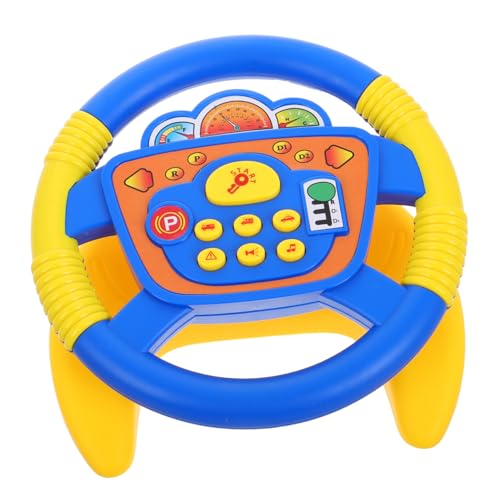 KONTONTY Lenkrad Lenkrad Für Auto Simulations Lenkrad Fahrspielzeug Fahrsimulator Rennauto Lenkrad Fahrrad Für Kunststoff von KONTONTY