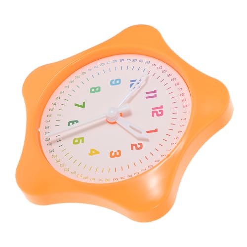 KONTONTY Lernglocke Uhr Visueller Timer Timer Countdown Lernspielzeug Frühes Lernspielzeug Lehrmittel Zeitlernwerkzeug Pädagogisches Lernzeitspielzeug Kunststoff Orange KONTONTY Lernglocke Uhr Visueller Timer Timer Countdown Lernspielzeug Frühes Lernspielzeug Lehrmittel Zeitlernwerkzeug Pädagogisches Lernzeitspielzeug Kunststoff Orange von KONTONTY
