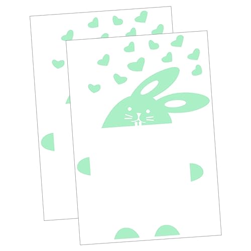 KONTONTY Leucht Aufkleber 2 Satz Fluoreszierende Aufkleber Helles Für Schlafzimmer Leuchtende DIY-Aufkleber Nacht Leuchtender Aufkleber Lustiger Leuchtaufkleber Aufkleber Für Schlafzimmer PVC Green von KONTONTY
