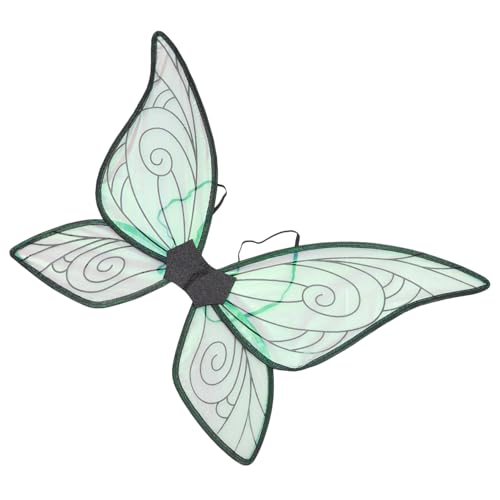 KONTONTY Leuchtende Schmetterlingsflügel Kostümflügel für Erwachsene mit LED Licht Leichte Gauze Flügel für Party Cosplay Fasching Maskerade Bühnenauftritt KONTONTY Leuchtende Schmetterlingsflügel Kostümflügel für Erwachsene mit LED Licht Leichte Gauze Flügel für Party Cosplay Fasching Maskerade Bühnenauftritt von KONTONTY