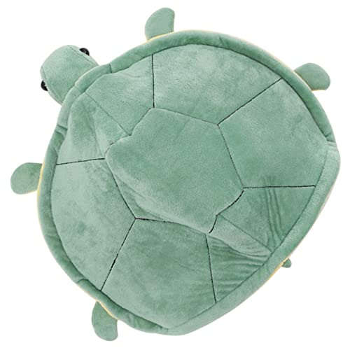KONTONTY Schildkrötenhut Für Erwachsene Alberne Schildkrötenform Kopfbedeckung Plüsch Partyhut Cosplay KONTONTY Schildkrötenhut Für Erwachsene Alberne Schildkrötenform Kopfbedeckung Plüsch Partyhut Cosplay von KONTONTY