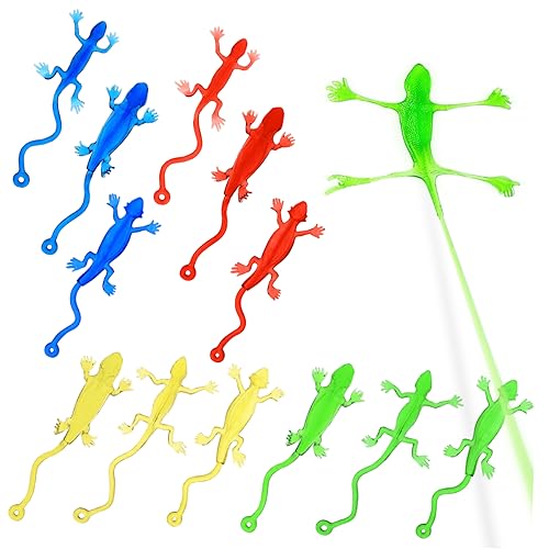 KONTONTY 24stücke Stretchbare Lustige Sticky Toys Klebrige Echse Spielzeuge Für Junge Mädchen Für Party Mitgebsel Stressabbau Und Kreativitätsförderung KONTONTY 24stücke Stretchbare Lustige Sticky Toys Klebrige Echse Spielzeuge Für Junge Mädchen Für Party Mitgebsel Stressabbau Und Kreativitätsförderung von KONTONTY
